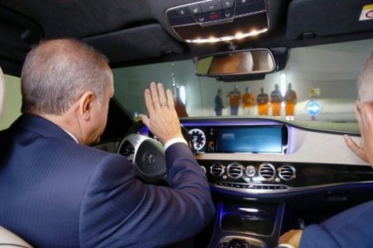 Թուրքիայի նախագահը երեկ կատարել է Բոսֆորի նեղուցի տակով անցնող ավտոմոբիլային թունելի բացումը
