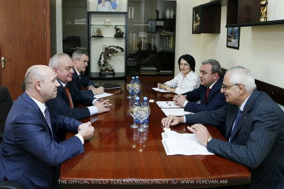 Обсуждены перспективы сотрудничества между Ереваном и белорусскими городами