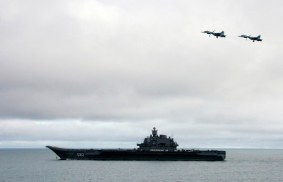 Пентагон заявил о полетах авиации "Адмирала Кузнецова" над Сирией