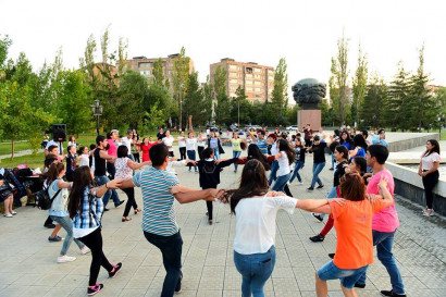 Աբովյան քաղաքում նշվեց «Ժայռ» ազգային պարի խմբի առաջին տարեդարձը