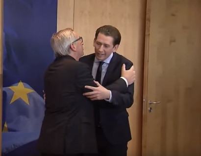 Ինչպես է Ավստրիայի կանցլերը փորձում խույս տալ Եվրահանձնաժողովի ղեկավարի համբույրից