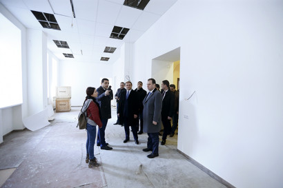 Քաղաքապետ Տարոն Մարգարյանն այցելել է զինծառայողների համար Երևանում կառուցվող վերականգնողական կենտրոնը