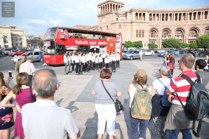 «Մշակութային շրջայց»՝ «Երևան Սիթի Տուր» զբոսաշրջային ավտոբուսով