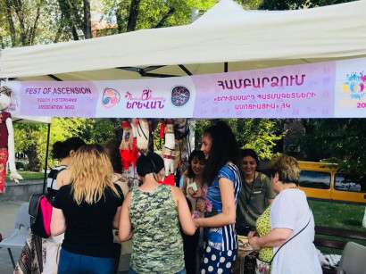 Երիտասարդ պատմագետների ասոցիացիան այս տարի ևս մասնակցեց «Համով-հոտով Երևան» տոնածիսական ուտեստների ամենամյա փառատոնին
