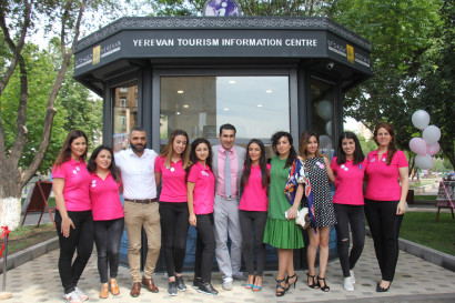 First tourism information support and citizens' service center has opened in Yerevan