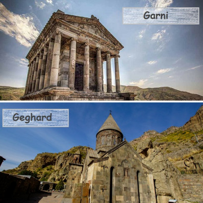 Tour to Garni and Geghard - Garni Geghard Armenia