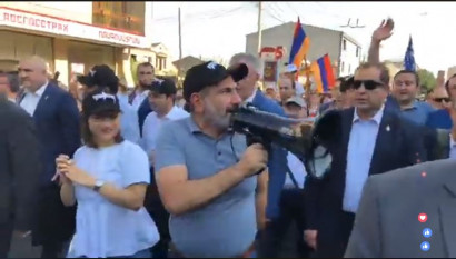 Никол Пашинян опять организовал митинг! 17.08.2018