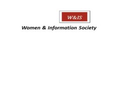 Women and Information Society