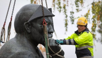In Finland, the last monument to Lenin in the country was dismantled