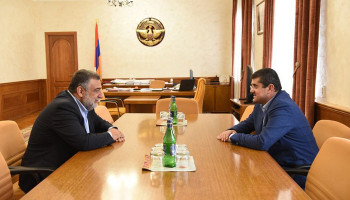 ''I offered Ruben Vardanyan to assume position of Artsakh State Minister''. Arayik Harutyunyan