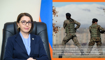 The violence and humiliation of Armenian female servicepersons by the Azerbaijani armed forces