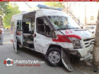 Երևանում բախվել են շտապօգնության մեքենան և 39 համարի երթուղայինը. կան վիրավորներ