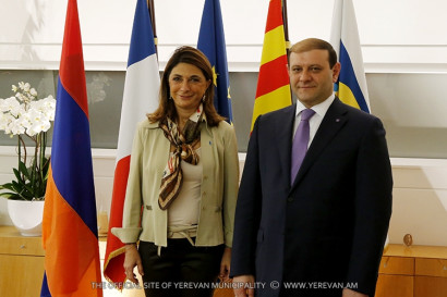 Le Maire Taron Margarian a rencontré le Président du département des Bouches-du-Rhône