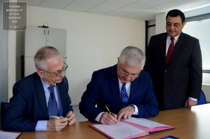 Le Centre médicale d'Erevan «Sainte Mère du Dieux» et "Les hôpitaux de Marseille – la santé publique" le département médical régional ont mis à jour l'accord de partenariat