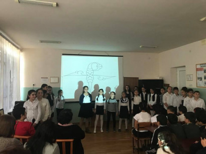 Արզնիի միջնակարգ դպրոցում այսօր նշվեց 2 մայրենի լեզվի` հայոց լեզվի և ասորերենի միջազգային տոնը