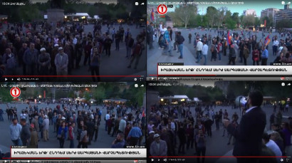 #armenian_info_resistance - В Ереване продолжаются ежедневные акции протеста против премьерства Сержа Саргсяна