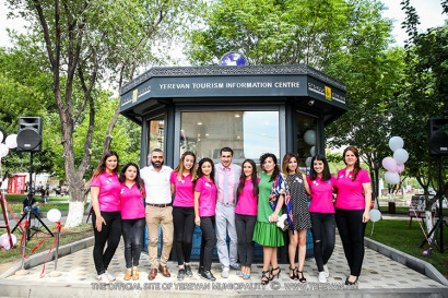 Երևանում բացվել է զբոսաշրջային տեղեկատվական աջակցության և քաղաքացիների սպասարկման առաջին կետը