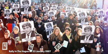 Հարգանքի տուրք հայ լրագրող Հրանտ Դինքին՝ նրա սպանության 12-րդ տարելիցի կապակցությամբ