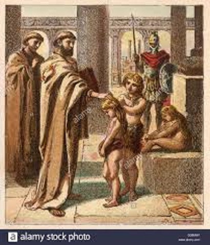 Ստրուկների առուծախը Հռոմի Օկտավիանոս Օգոստոս կայսեր ժամանակ