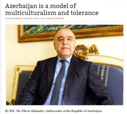 Ադրբեջանը հանդուրժողականության, կրոնական ու էթնիկ միասնության «փայլուն» մոդել