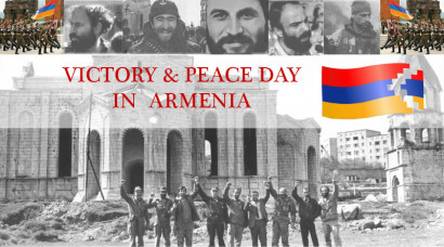 Armenian people honor May 9