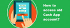 How do I recover my Cash App account with Cashtag?