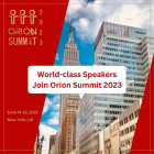 Distinguished Speakers have joined Orion Summit 2023