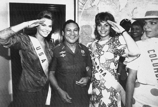 Նորյեգան, «Միսս ԱՄՆ»-ը և «Միսս Պանամա»-ն. 1986-ի հուլիս:
