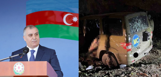 The Azerbaijani military shot at the cars of the Russian peacekeepers at point blank range