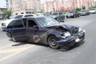 Ավտովթար Արգավանդի խաչմերուկում. բախվել են 2 Mercedes-ները. ՖՈՏՈՌԵՊՈՐՏԱԺ