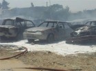 Բաքվում այրվել են տասնյակ ավտոմեքենաներ