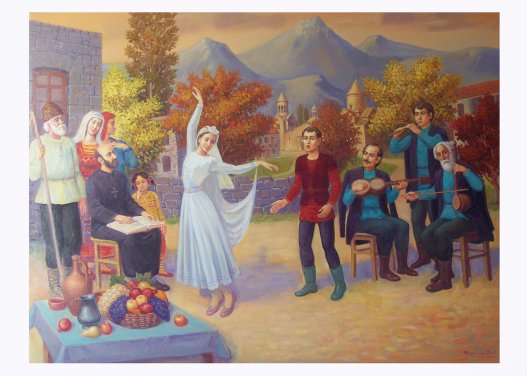«Հայկական մեղեդիներ» (2011թ. 150x200)