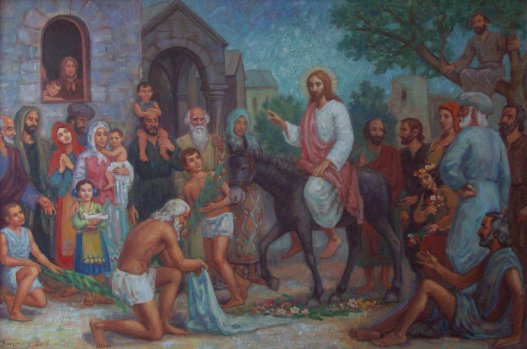 Քրիստոսի մուտքը Երուսաղեմ (2011թ. 100x150)