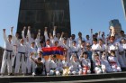 Հայաստանի Կարատեի Ազգային Ֆեդերացիայի ցուցադրական ելույթը, նվիրված Հայաստանի Հանրապետության անկախության օրվան: