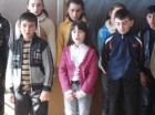 Հայոց լեզվին նվիրված բաց դաս դպրոցում:Արտասանում է 5-րդ դասարանի աշակերտուհի Մարիամ Վիրաբյանը: