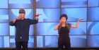 Մայրը եւ որդին պարում են 'Gangnam Style' Էլլեն շոուի ժամանակ