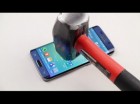 Փորձարկումները Samsung Galaxy S6 Edge -ի վրա մուրճով և դանակով