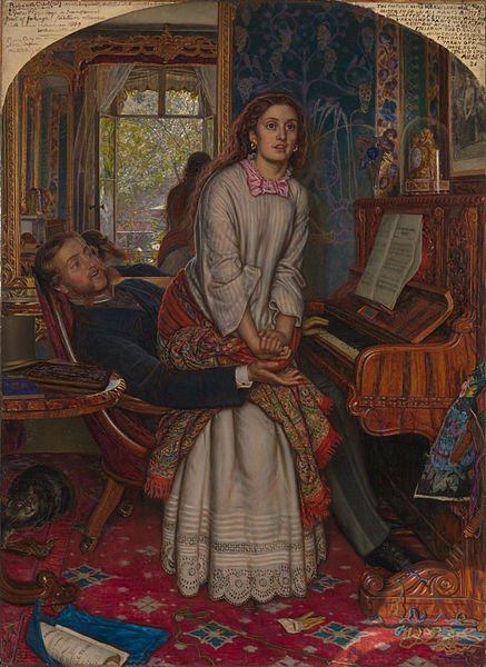 «Проснувшаяся стыдливость», У. Х. Хант 1853 г., галерея Тейт, Лондон