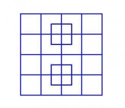 Քանի՞ քառակուսի կա այս պատկերի մեջ